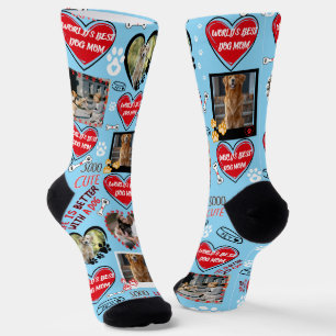 Chaussette Chaussettes personnalisées au visage de chien, Pho