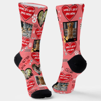 Chaussette Chaussettes personnalisées au visage de chien, Pho