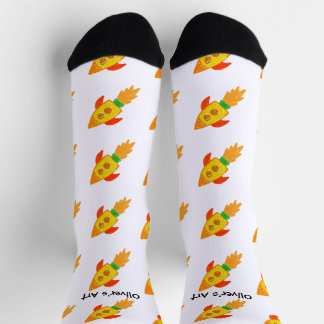 Chaussette Chaussettes personnalisées avec l'œuvre d'art et l