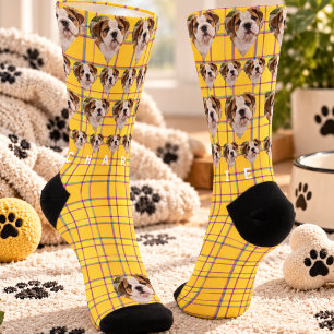 Chaussette Chaussettes personnalisées avec photo de compagnie