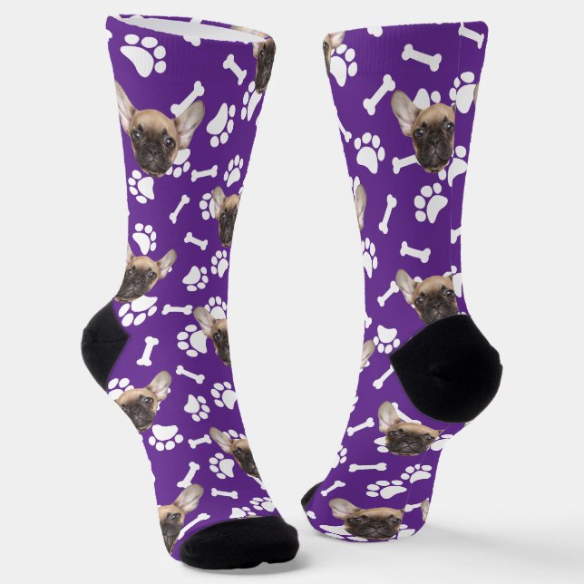 Chaussette Chaussettes personnalisées avec visage d'animal de (Angulaire)