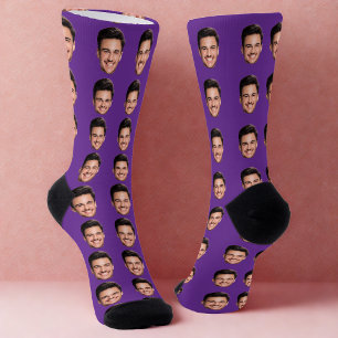 Chaussette Chaussettes Personnalisées Multi-Visages