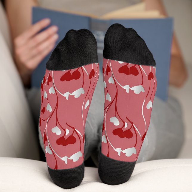 Chaussette Chaussettes personnalisées pour chéri(e) (Fond)