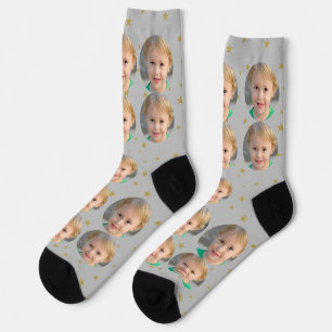 Chaussette Chaussettes personnalisées uniques avec thème de N