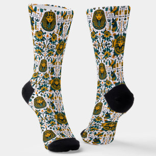Chaussette Chaussettes pharaons florales