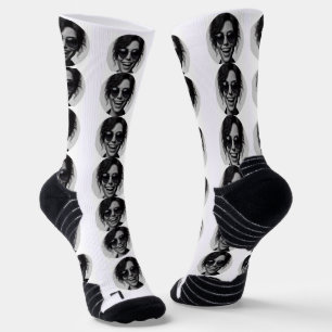 Chaussette Chaussettes photo personnalisées amusantes