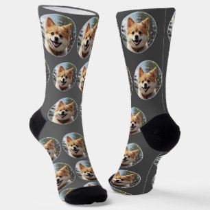 Chaussette Chaussettes photo personnalisées pour animaux de c