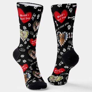 Chaussette Chaussettes photo personnalisées pour chien Chau