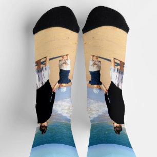 Chaussette Chaussettes photo personnalisées Votre cadeau phot