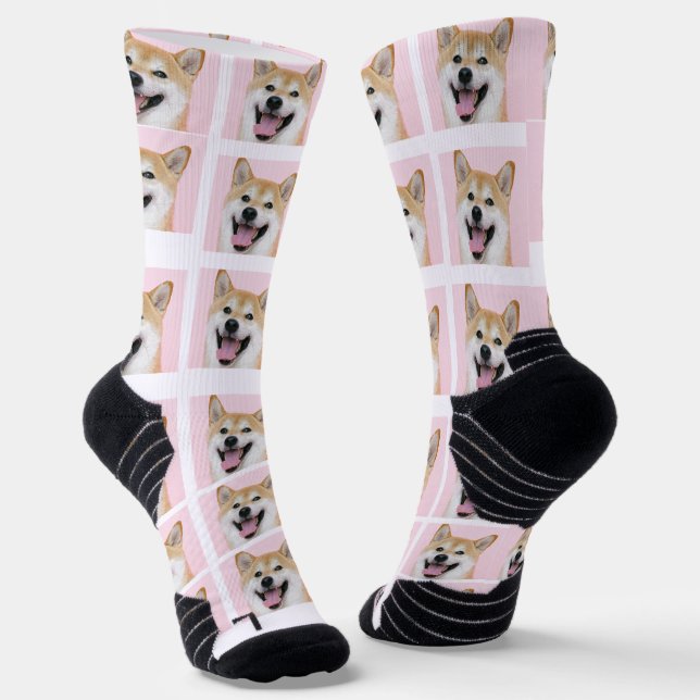 Chaussette Chaussettes photo pour animaux de compagnie person (Angulaire)