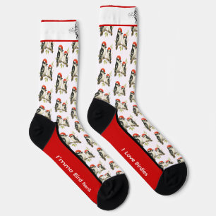 Chaussette Chaussettes Pic à ventre rouge