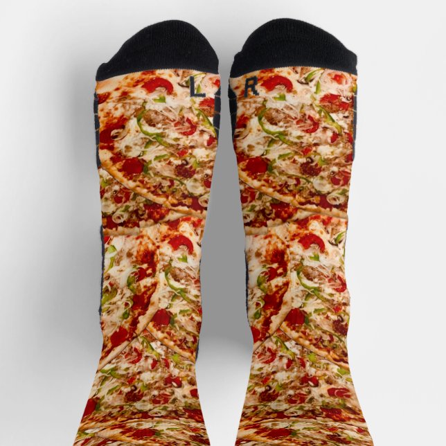 Chaussette chaussettes pizza (Haut)