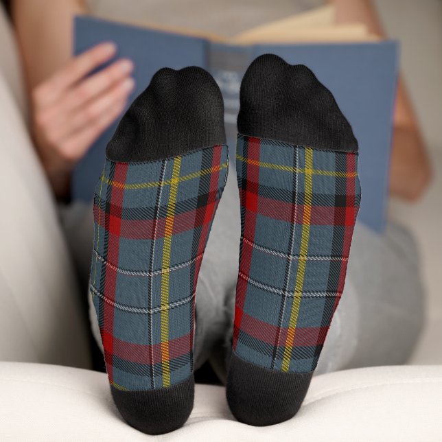 Chaussette Chaussettes Plaid MacNamara Tartan (Fond)