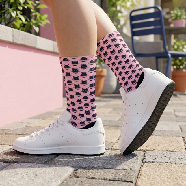 Chaussette Chaussettes Planète Chat (Créateur téléchargé)