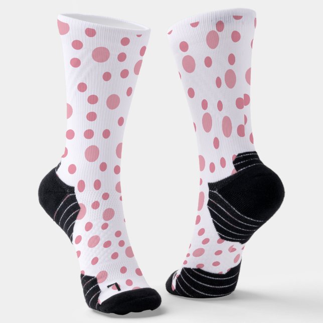 Chaussette Chaussettes pois roses (Angulaire)