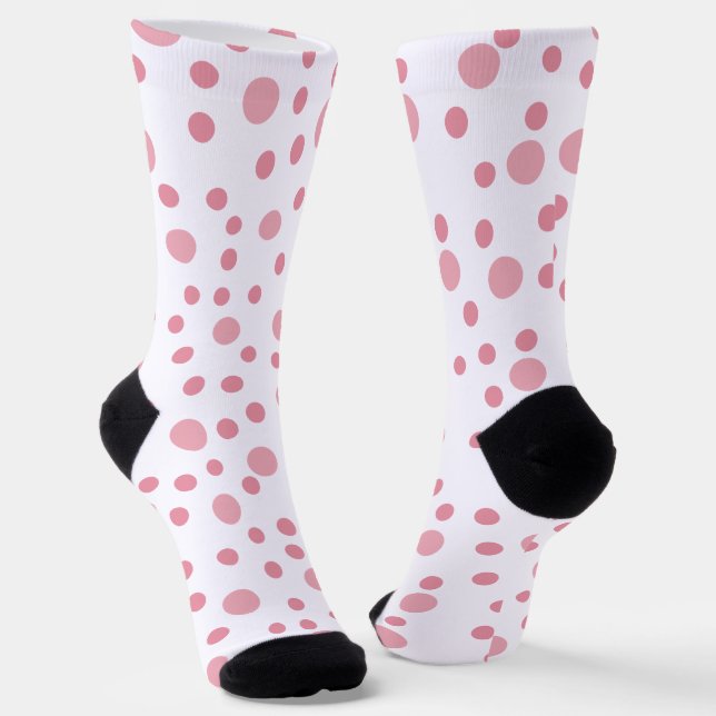 Chaussette Chaussettes pois roses (Angulaire)