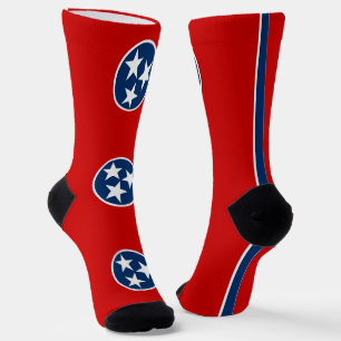 Chaussette Chaussettes pour femmes avec drapeau du Tennessee