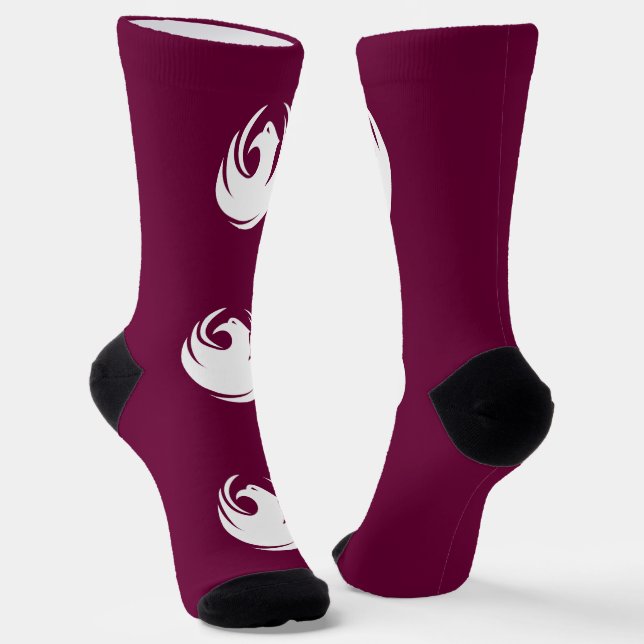 Chaussette Chaussettes pour femmes avec le drapeau de Phoenix (Angulaire)