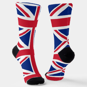Chaussette Chaussettes pour femmes avec le drapeau du Royaume