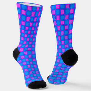 Chaussette Chaussettes pour femmes, design classique bleu cla