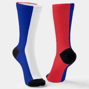 Chaussette Chaussettes pour hommes avec drapeau de la France