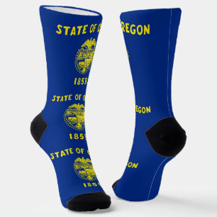 Chaussette Chaussettes pour hommes avec drapeau de l'Oregon