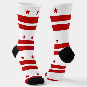 Chaussette Chaussettes pour hommes avec drapeau de Washington