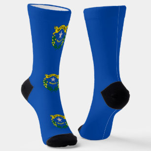 Chaussette Chaussettes pour hommes avec drapeau du Nevada
