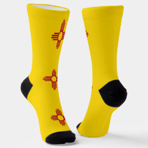 Chaussette Chaussettes pour hommes avec drapeau du Nouveau-Me