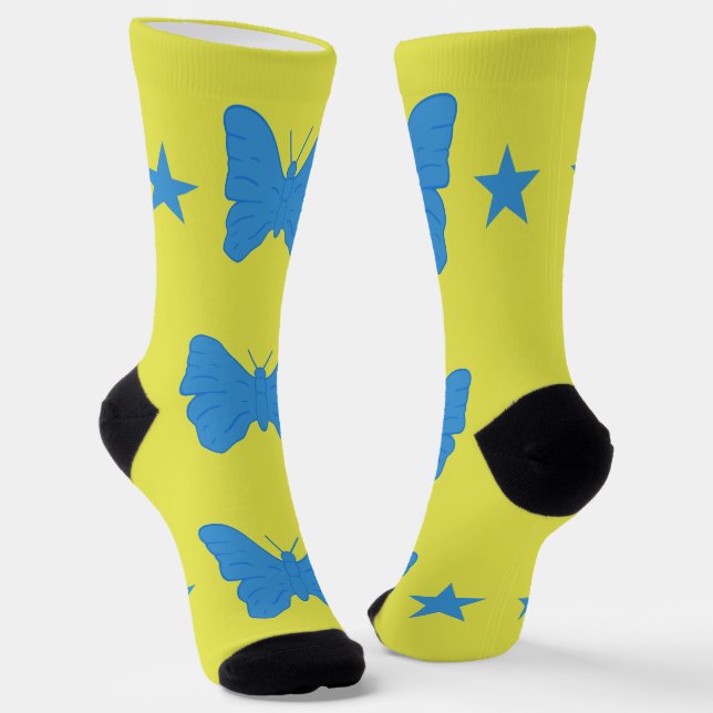 Chaussette Chaussettes pour hommes avec le drapeau de Bady Ba (Angulaire)