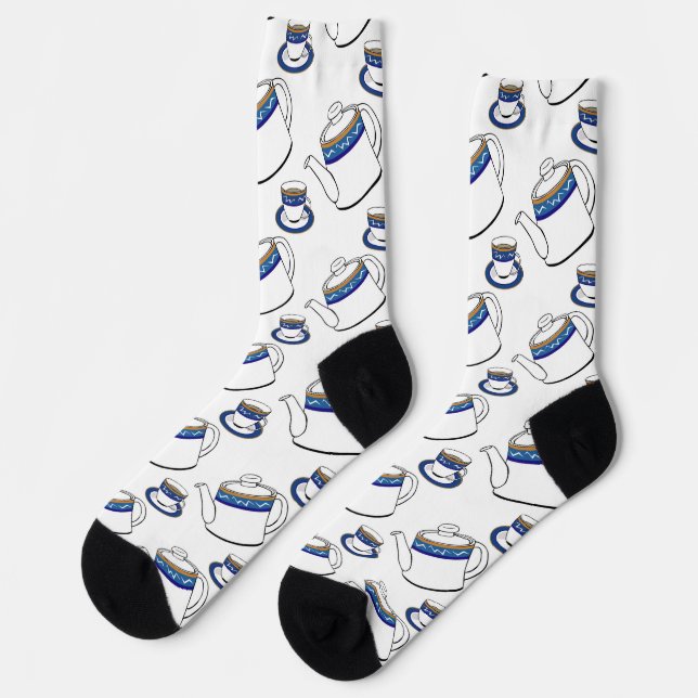 Chaussette chaussettes pour le thé (Gauche)