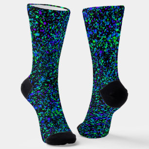 Chaussette Chaussettes Premium - Éclaboussures Bleues
