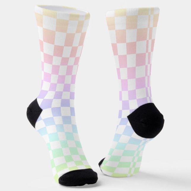 Chaussette Chaussettes Rainbow Check (Angulaire)