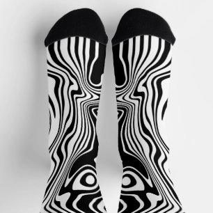 Chaussette Chaussettes rayées noir et blanc - Choisir des cou