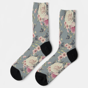 Chaussette chaussettes roses roses