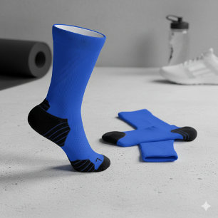 Chaussette Chaussettes Royal Bleues Classiques Soft élégant e
