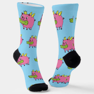 Chaussette Chaussettes Royal Pickle Pig Créature Fantastiqu