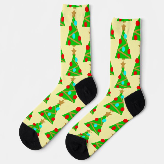 Chaussette Chaussettes Sapin de Noël (Gauche)