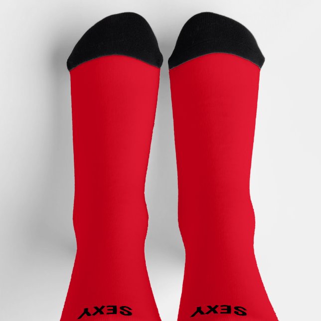 Chaussette Chaussettes sexy tout-imprimé (Haut)