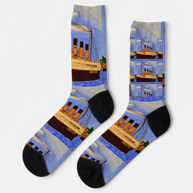 Chaussette Chaussettes Titanic de navire (Gauche)