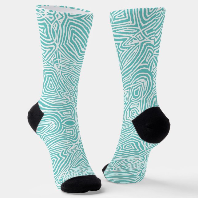 Chaussette Chaussettes turquoises (Angulaire)