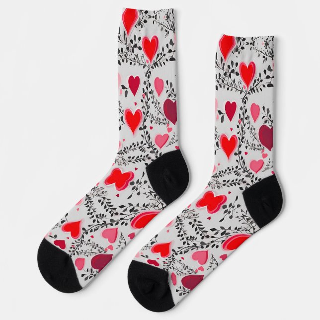 Chaussette Chaussettes Valentines (Gauche)