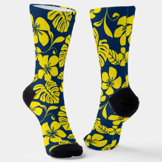 CHAUSSETTE CHAUSSURES DE BIKINI ROSE (BLEUE/JAUNE MARINE)