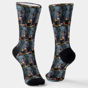 Chaussette Chesapeake Bay Terrier Fantaisie d'Halloween
