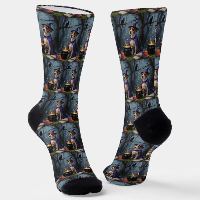 Chaussette Chesapeake Bay Terrier Fantaisie d'Halloween  (Angulaire)