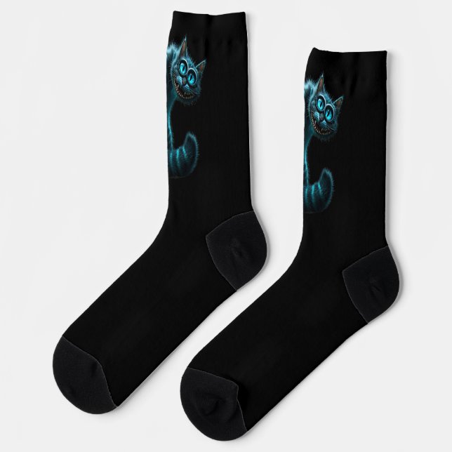 Chaussette Cheshire Cat (Gauche)