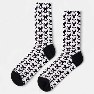 Chaussette Cheval à bascule noir