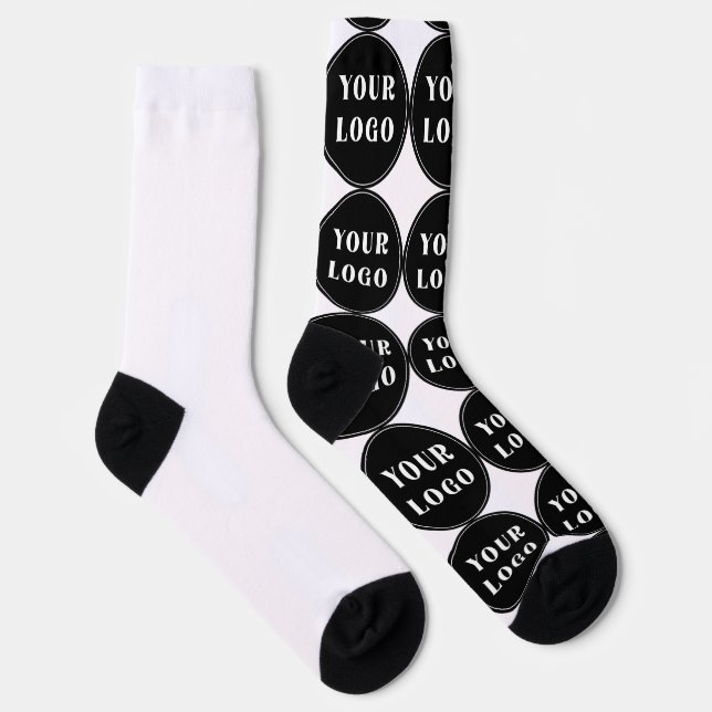 Chaussette Chic, Minimaliste, Élégant & Personnalisable (Droite)