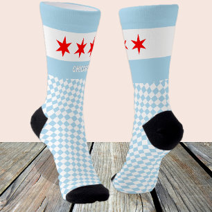 Chaussette Chicago Socks, Chicago flag mode /sports