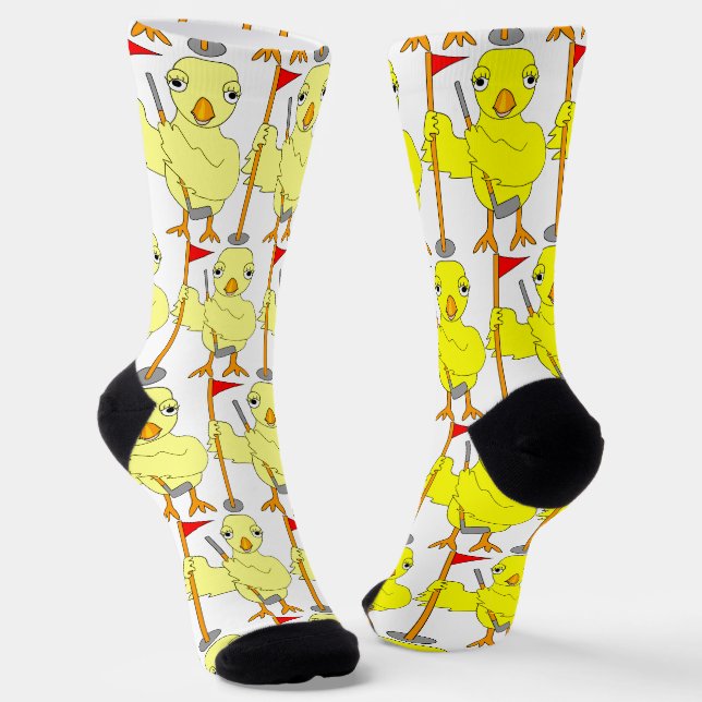 Chaussette Chick de golf (Angulaire)
